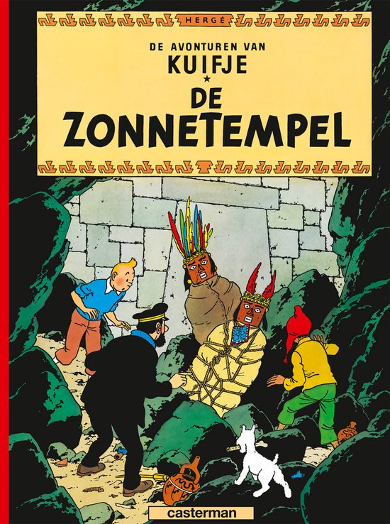 Kuifje De Zonnetempel Cover