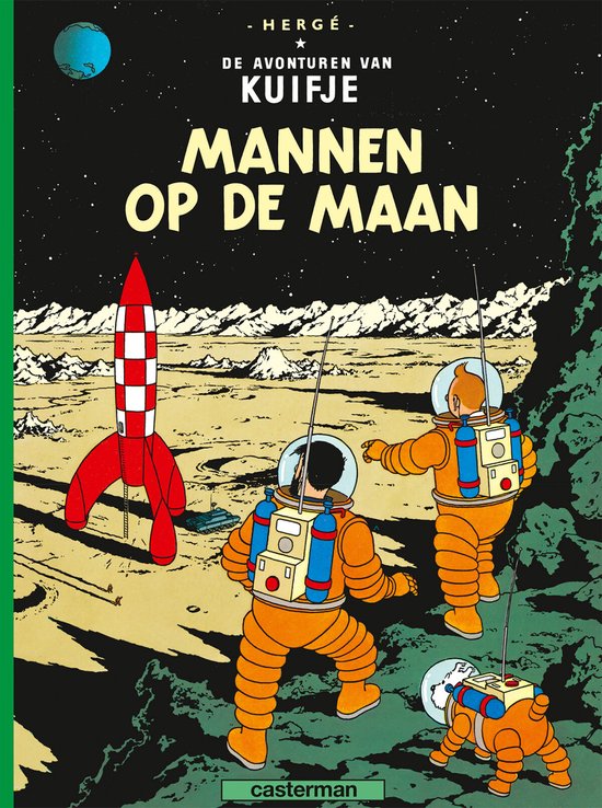 Kuifje Mannen op de Maan Cover