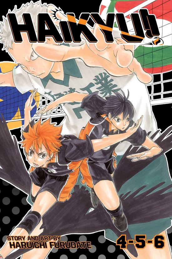 Haikyu!! (3-in-1 Edition) - Volume 2 Cover