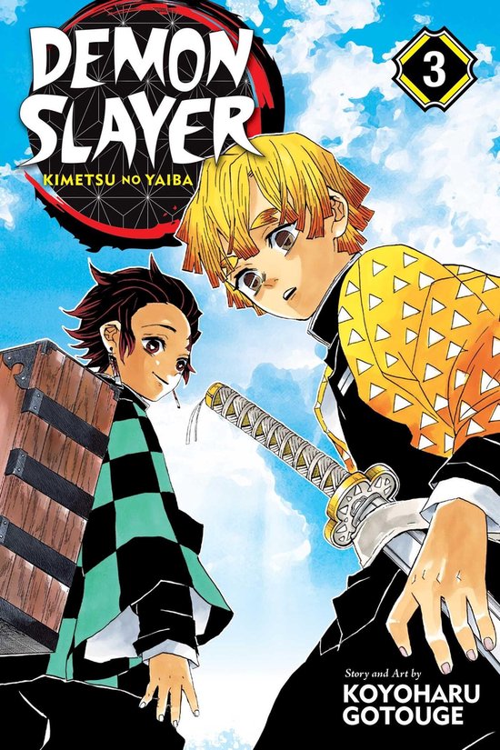 Demon Slayer Engels Volume 3 Cover