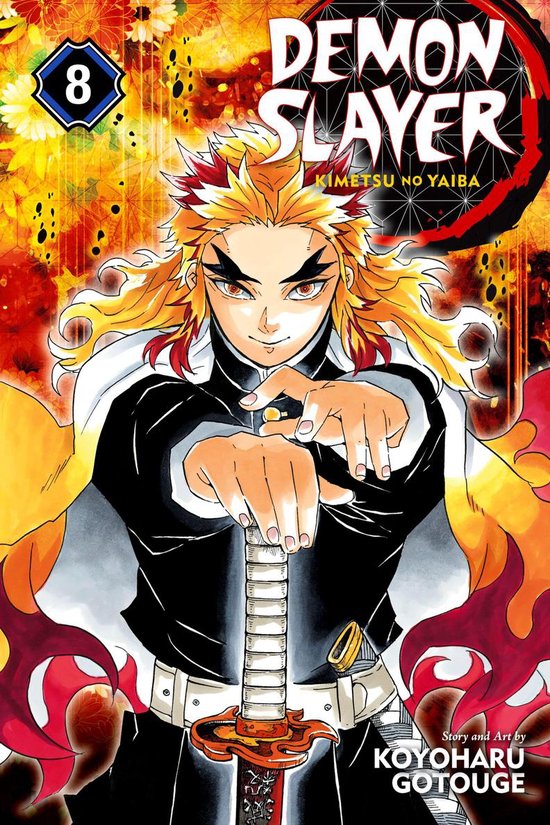 Demon Slayer Engels Volume 8 Cover