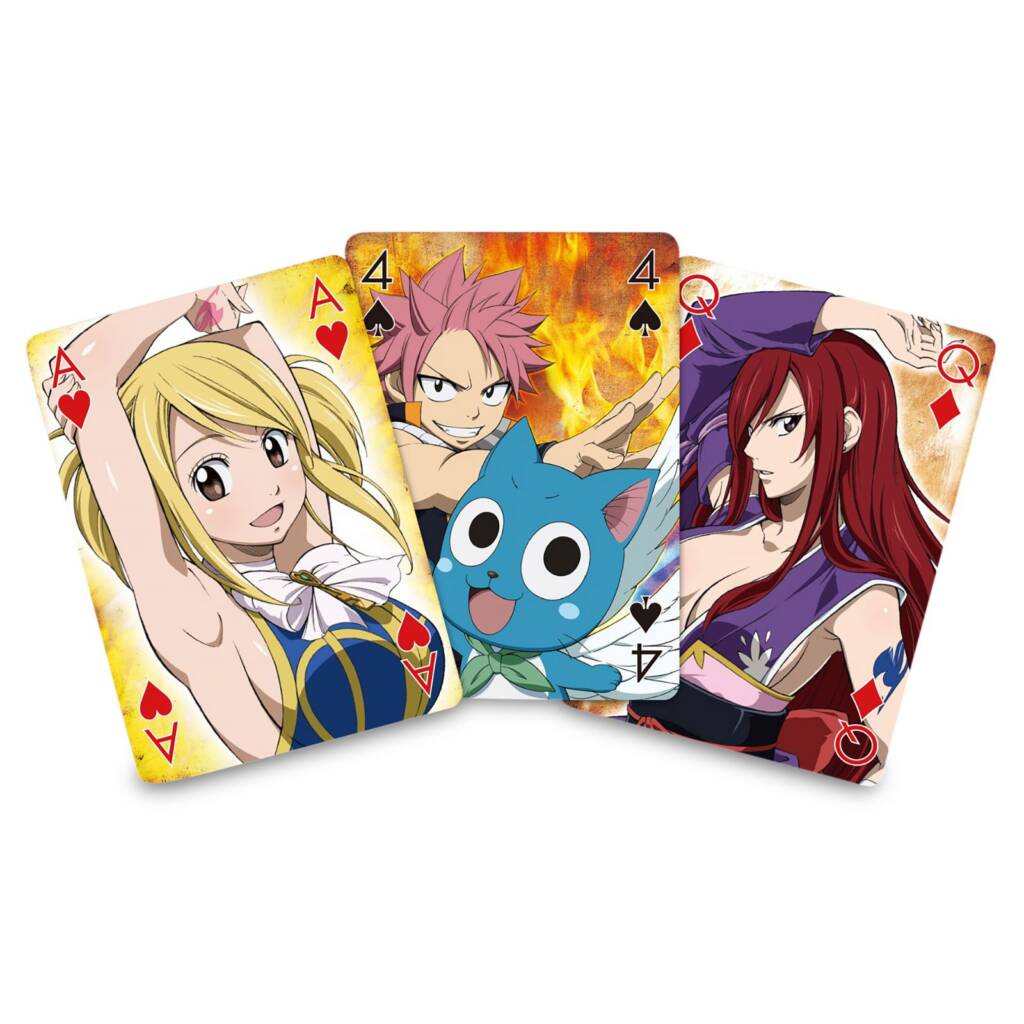 Fairy Tail speelkaarten Cover