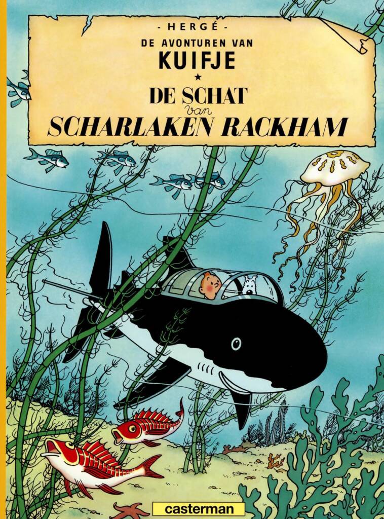 Kuifje De Schat van Scharlaken Rackham Afbeelding