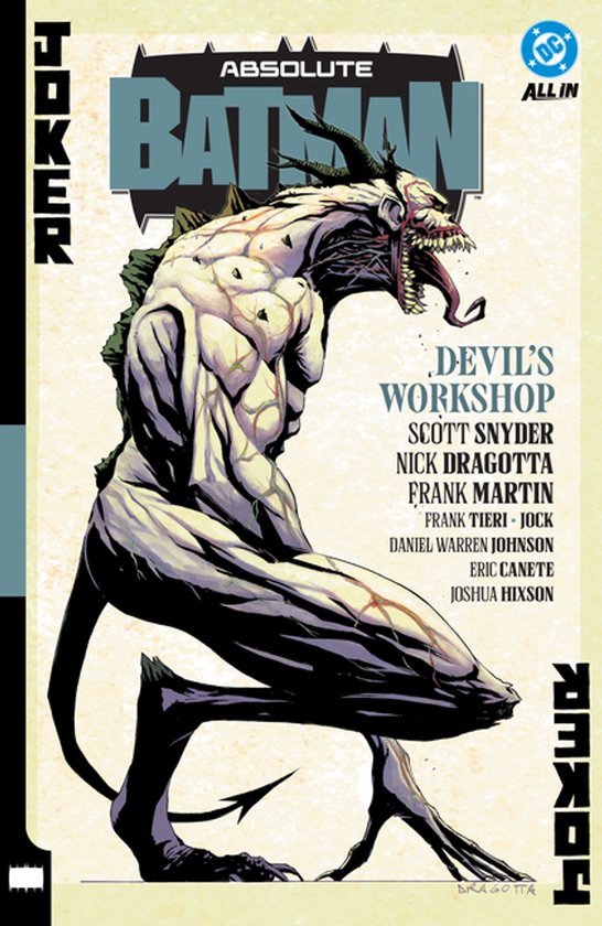 Absolute Batman Volume 3: Devil's Workshop Cover