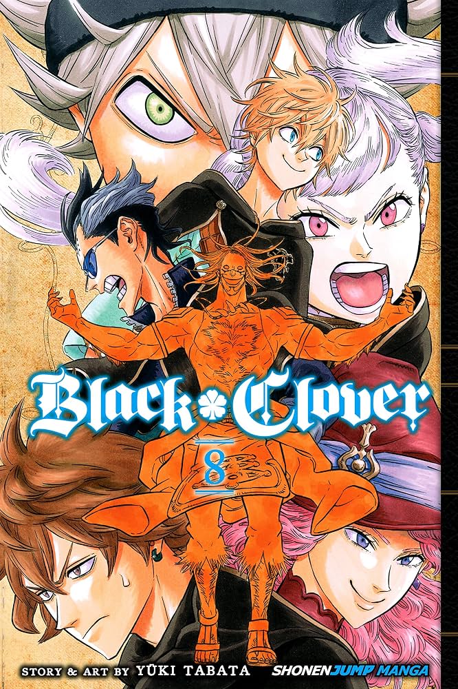 Black Clover - Volume 8 Cover