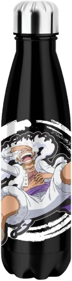 One Piece - Luffy Gear 5 Black Thermo Bottle Cover